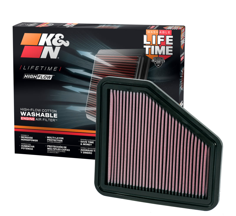 K&N 08-09 Scion xB Drop In Air Filter - 33-2326