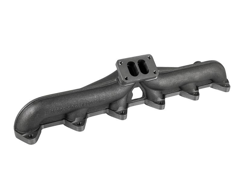 aFe Power BladeRunner Ported Ductile Iron Exhaust Manifold 94-98 Dodge Diesel Trucks L6-5.9L (td) - 46-40044-1