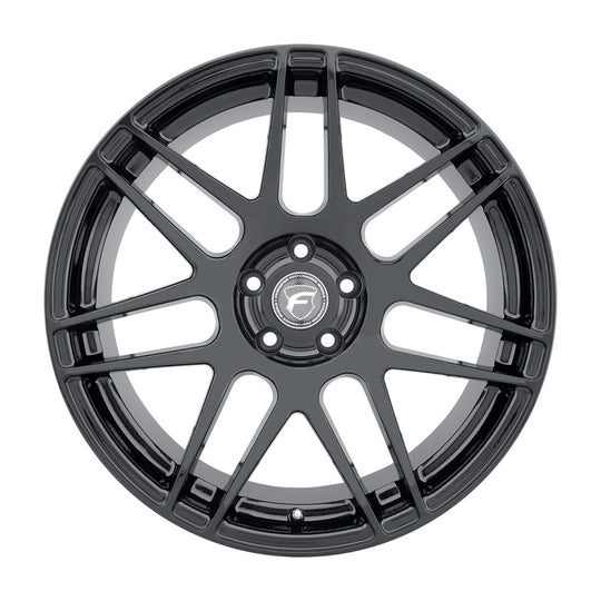 Forgestar F14 18x9.5 / 5x112 BP / ET48 / 7.1in BS Gloss Black Wheel - F15189544P48