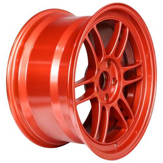 Enkei RPF1 18x9.5 5x114.3 38mm Offset 73mm Center Bore Orange Wheel - 3798956538OR
