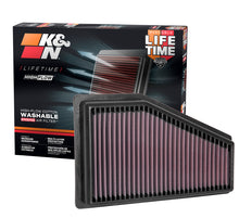 Load image into Gallery viewer, K&amp;N 2019 Jeep Cherokee L4-2.4L V6-3.2L F/I Replacement Drop In Air Filter - 33-5089