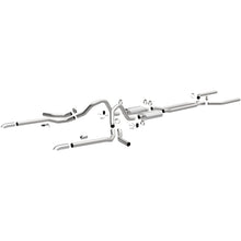 Load image into Gallery viewer, MagnaFlow 65-68 Chevy Impala All V8 Multiple Exit Options Crossmember-Back Perf Exhaust - 15165