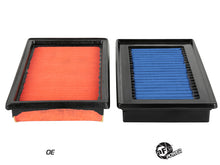 Load image into Gallery viewer, aFe MagnumFLOW OE Replacement Air Filter w/ Pro 5R Media (Pair) 14-19 Infiniti Q50 V6-3.5L/3.7L - 30-10273-MA