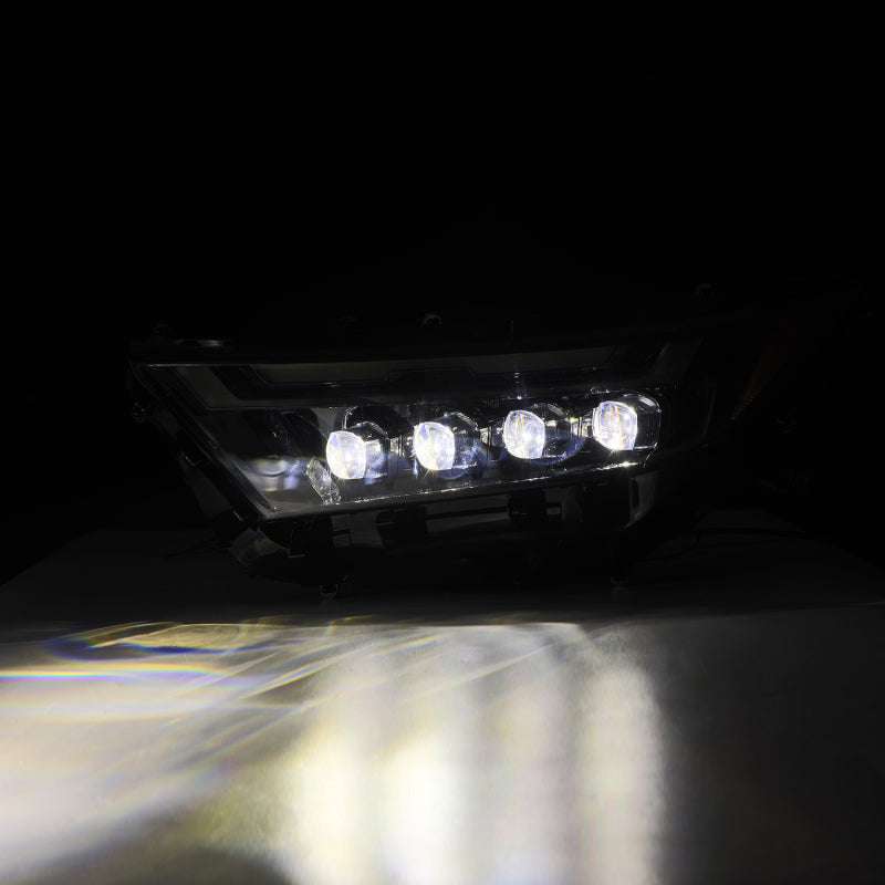 AlphaRex 19-23 Toyota RAV4 (High Trim) NOVA LED Projector Headlights Alpha-Black - 880869