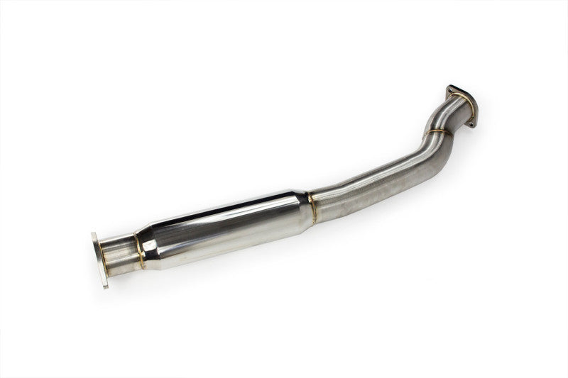 ISR Performance Series II - EP Single Tip Blast Pipe Exhaust - Resonated - 95-98 Nissan 240sx (S14) - IS-S2EPSR-S14