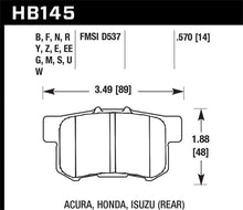Load image into Gallery viewer, Hawk Honda/Acura/Suzuki ER-1 Endurance Racing Brake Pads (Track Only) - HB145D.570