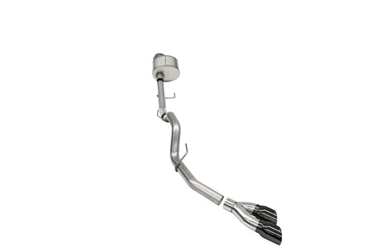 Corsa 2021-2025 Ford F-150 Regular Cab/6.5in Bed 5.0L V8 Xtreme Cat-Back Single Side Exit-Black PVD - 21142BLK