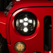 Load image into Gallery viewer, Baja Designs 07-18 Jeep Wrangler JK DOT LP6 LED Headlight Kit (For LED Headlights) - Clear/White - 448310
