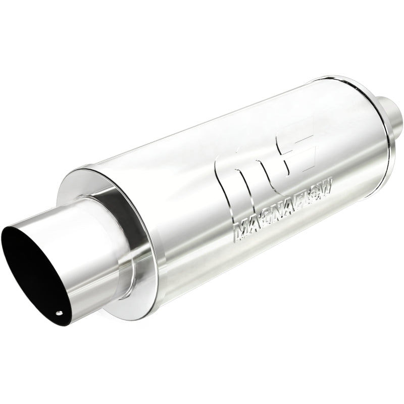 MagnaFlow Muffler W/Tip Mag SS 14X6X6 2.25/4. - 14821