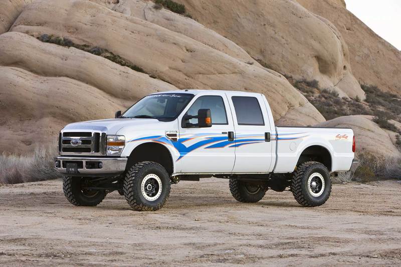 Fabtech 08-10 Ford F350 4WD 6in 4Link Sys w/Dlss 4.0 C/O & Rr Dlss - K20321DL