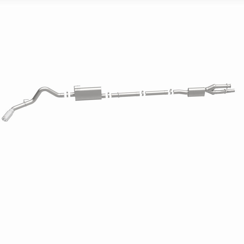 MagnaFlow 2020 Ford F250/F350 3.5in Street Series Cat-Back Exhaust Rear Passenger Exit-Polished Tip - 19530