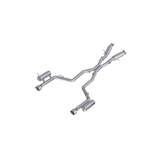 MBRP 2011+ Dodge Durango 3.6L V6 AL Series 3.0in Cat-Back Dual Rear Exit Exhaust - S5109AL