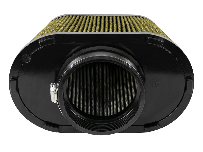 aFe Magnum FORCE Intake Rplcmnt Air Filter 5 IN F x (11x6-1/2) IN B x (8-1/2x4) IN T x 7-1/2 IN H - 72-90108