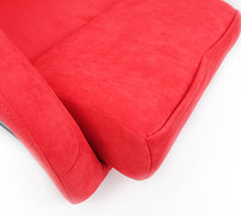 Load image into Gallery viewer, NRG FRP Bucket Seat ULTRA Edition - Large (Red Alcantara/Gold Glitter Back) - FRP-302RD-ULTRA