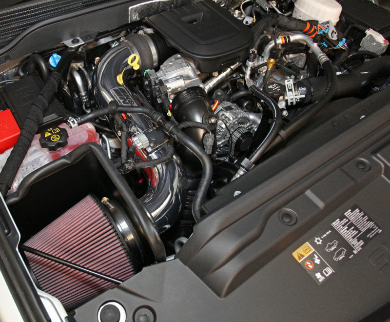 K&N 77 Series Performance Intake Kit for 2015 Chevrolet Silverado/GMC Sierra 2500 / 3500 6.6L V8 - 77-3087KP