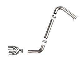 aFe Takeda Axle-Back Exhaust System Hyundai Elantra N Line 21-25 L4-1.6L- Polished Tip - 49-37045-P