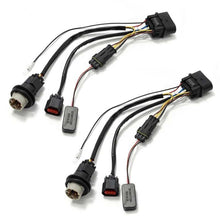 Load image into Gallery viewer, AlphaRex 13-18 Ram 1500 Wiring Adapter Stock Proj Headlight to AlphaRex Headlight Converters