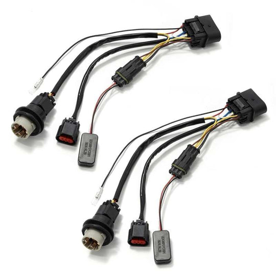 AlphaRex 13-18 Ram 1500 Wiring Adapter Stock Proj Headlight to AlphaRex Headlight Converters - 810003