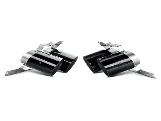 Akrapovic 09-14 Lamborghini Gallardo LP 550-2 Coupe Tail Pipe Set (Carbon) - TP-CT/7