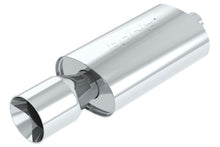 Load image into Gallery viewer, Borla Wailtail Oval 2-1/4in x 5in Side Round Out Boomer Muffler - 40061