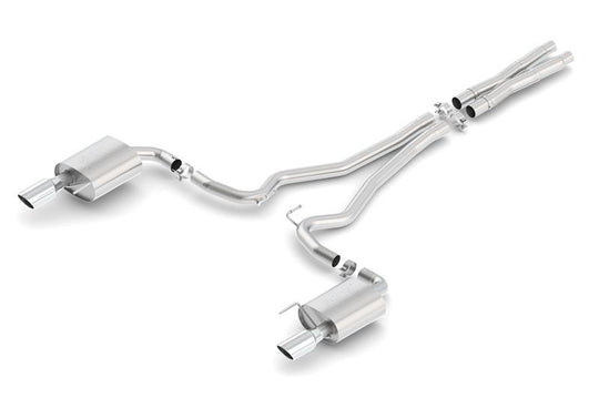 Borla Atak S Cat-Back 15-17 Ford Mustang GT 5.0L V8 MT/AT 2.5in pipe 4in tip - 140591