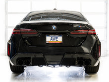 Load image into Gallery viewer, AWE Tuning BMW G90/G99 M5 Track Edition Cat-Back Exhaust - Diamond Black Tips - 3020-43790