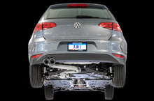 Load image into Gallery viewer, AWE Tuning VW MK7 Golf 1.8T Track Edition Exhaust w/Diamond Black Tips (90mm) - 3020-23022