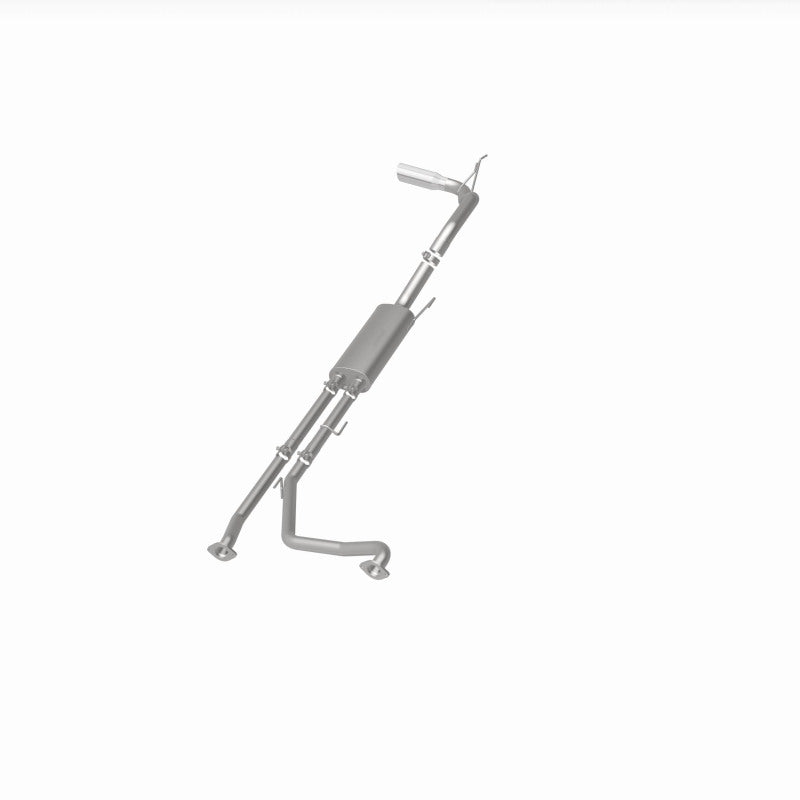 MagnaFlow CatBack 07-15 Nissan Titan V8 LGAS/LFLEX Single MF Polished Stainless Exhaust - 19421