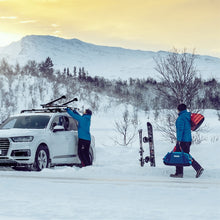 Load image into Gallery viewer, Thule SnowPack Extender Slide-out Ski/Snowboard Rack (Up to 6 Pair Skis/4 Snowboards) - Black - 732508