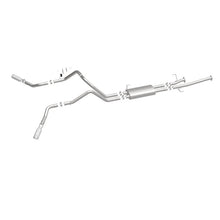 Load image into Gallery viewer, MagnaFlow Cat-Back 10-15 Toyota Tundra SC LB / CC SB 4.6L/5.7L V8 SS 2.5 Dual Split Rear 4in Tip - 19232