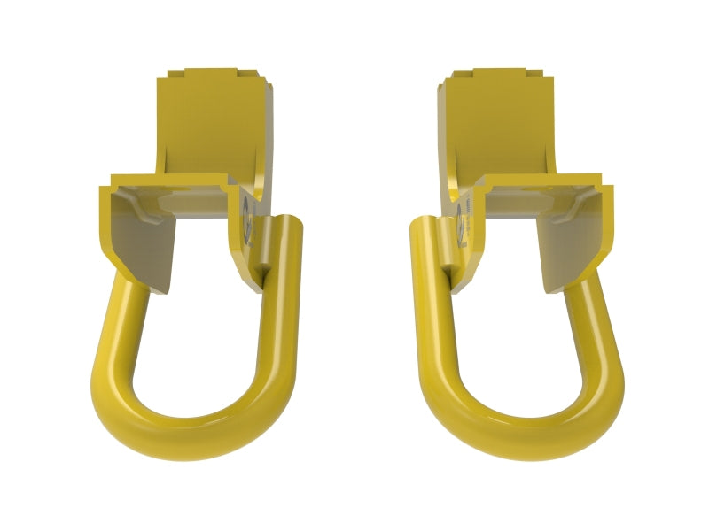 aFe Toyota Tundra 2022 V6-3.5L (tt) Front Tow Hook Yellow - 450-72T001-Y