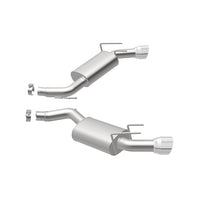 Load image into Gallery viewer, MagnaFlow Street Series Axle Back 14-15 Chevy Camaro 6.2L V8 SS Polished Dual Split Rear Exit - 19185