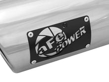 Load image into Gallery viewer, aFe MACH Force-Xp Universal Exhaust Tip 3-1/2Inlet x 4-1/2IN Outlet x 12IN L Polished Left Side Exit - 49T35452-P12