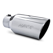 Load image into Gallery viewer, MBRP Universal Tip 8in OD Rolled End 5in Inlet 18in Length T304 - T5129