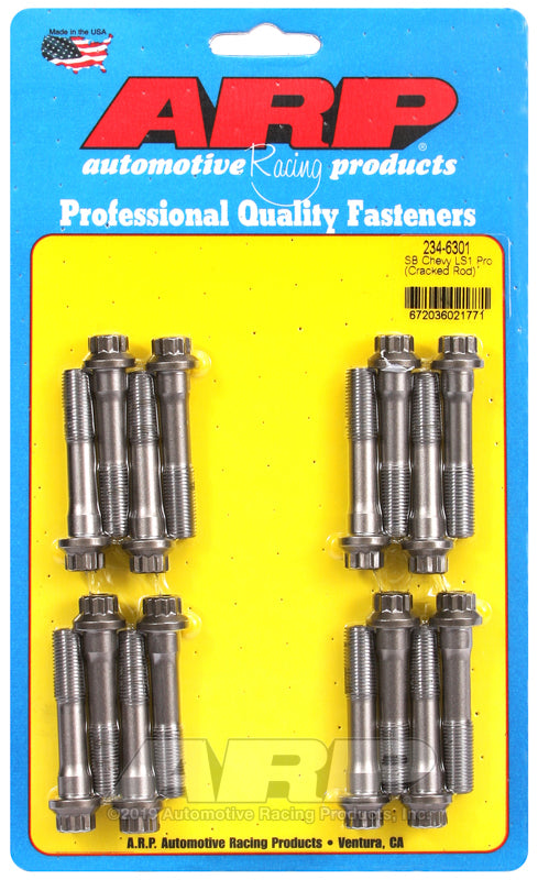 ARP Chevy Small Block SLI Cracked Rod Rod Bolt Kit - 234-6301