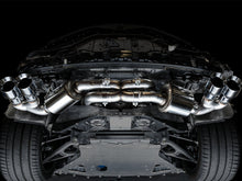 Load image into Gallery viewer, AWE Tuning 2020 Chevrolet Corvette (C8) Touring Edition Exhaust - Quad Chrome Silver Tips - 3015-42151