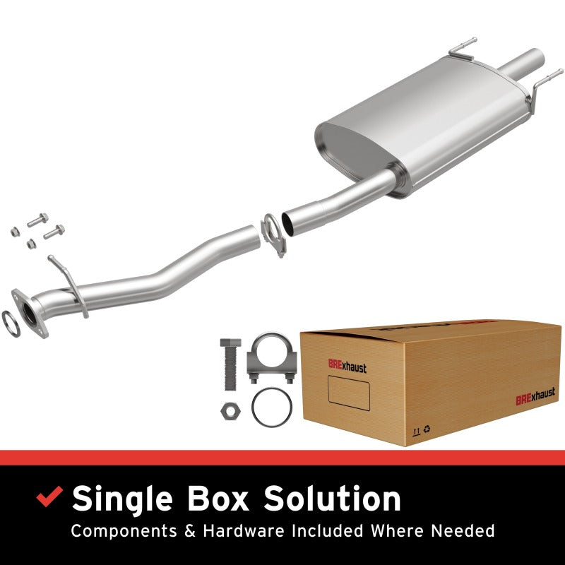 BRE Exhaust 90-91 Accord 2.2L Muffler Kit - 108-0095