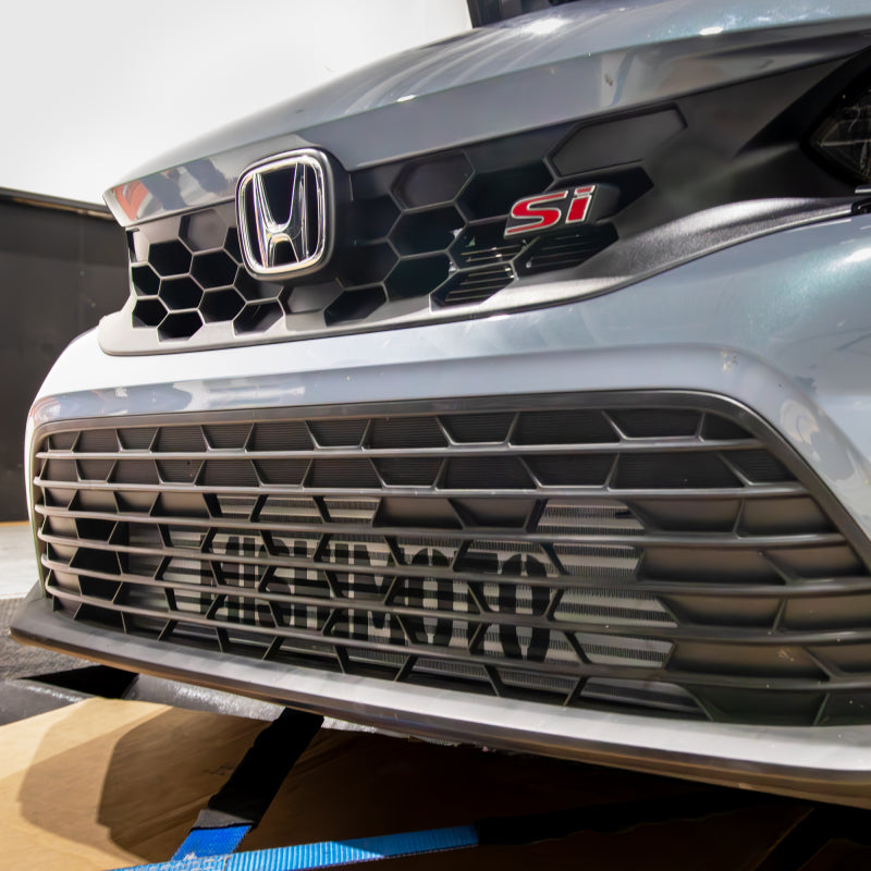 Mishimoto 2022+ Honda Civic 1.5T Intercooler Kit - Silver Intercooler - Black Pipes - MMINT-CIV-22KSLWBK