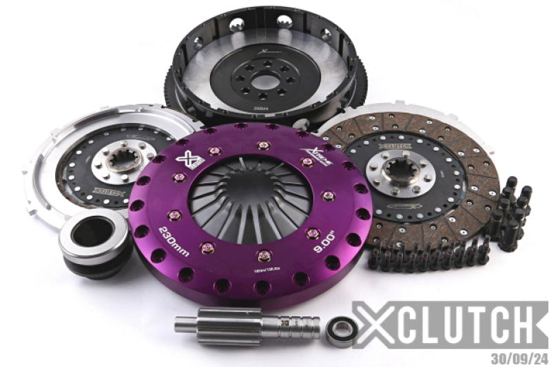 XClutch 01-06 BMW M3 Base 3.2L 9in Twin Solid Organic Clutch Kit - XKBM23550-2G
