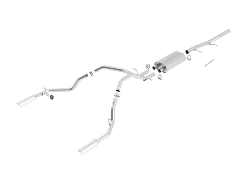 Borla 09-12 GMC Sierra 1500 / 09-12 Chevrolet Silverado 1500 SS Catback Exhaust - 140340