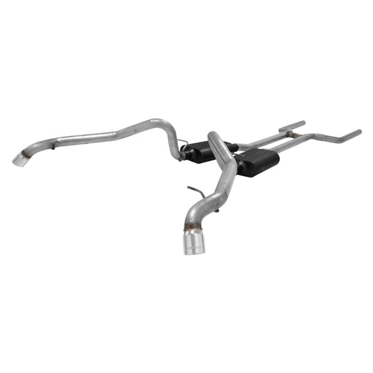 Flowmaster 62-67 Chevrolet Nova 2.5in. American Thunder Kit SS Crossmember-Back Exhaust System - 817673