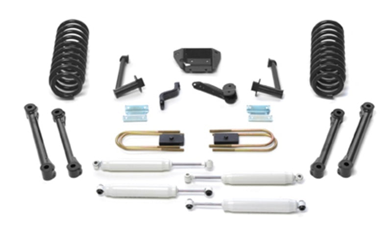 Fabtech 07-08 Dodge 2500/3500 4WD 6.7L Diesel w/Auto Trans 6in Perf Sys w/Perf Shks - K30154