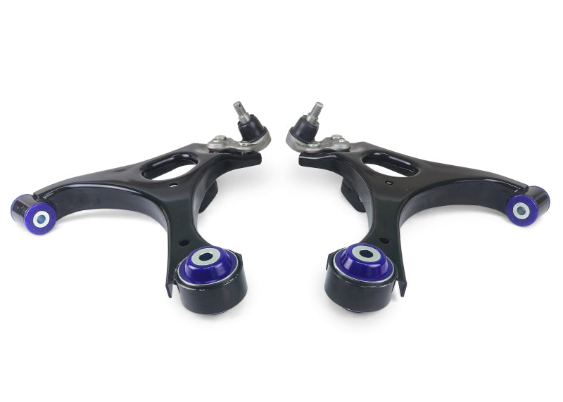 SuperPro 06 Honda Civic DX Front Lower Control Arm Set W/ Bushings - TRC1166