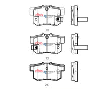 Load image into Gallery viewer, DBA 97-99 Acura CL 4 Cyl Rear SSEV Street Series Brake Pads - DB1265SSEV
