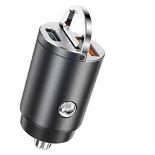 Load image into Gallery viewer, Dual-Port Fast Car Charger | PD 3.0 + QC 3.0 | 30W Output | Ultra-Compact Design