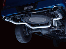 Load image into Gallery viewer, AWE Tuning 0FG 21+ Ford F150 Dual Split Rear Exhaust - 5in Chrome Silver Tips - 3015-32105