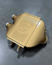 Load image into Gallery viewer, CSF 2014+ BMW M3/M4 (F8X) Top Mount Charge-Air-Cooler - Carbon Ceramic Gold Gloss - 8082CCGG