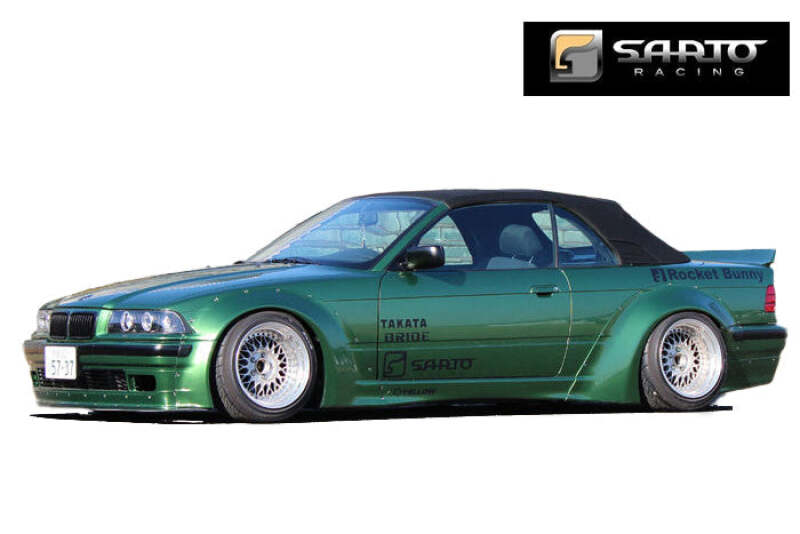 GReddy 92-99 BMW E36 Rocket Bunny Sarto Racing Aero Kit (Req Factory 3-series (non-M) Bumper) - 17090201