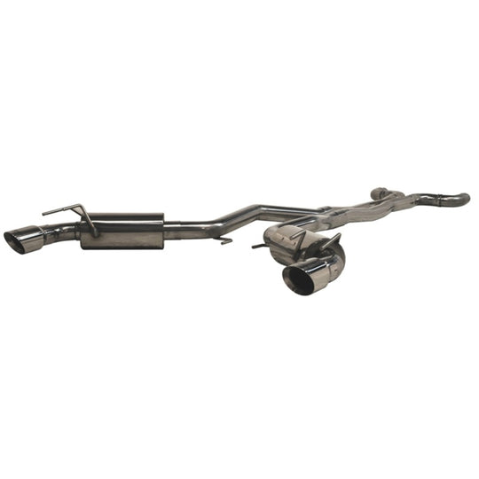 MBRP 2010 Chev Camaro V8 6.2L 6 Speed Dual Cat Back Round Tips (11 Conv. MUST purchase mbrpAD1710) - S7018409