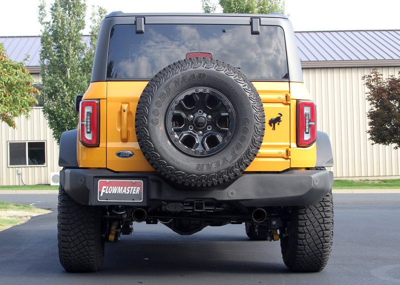 Flowmaster 21-25 Ford Bronco 2.3/2.7 Outlaw Cat-Back Exhaust System - 818101